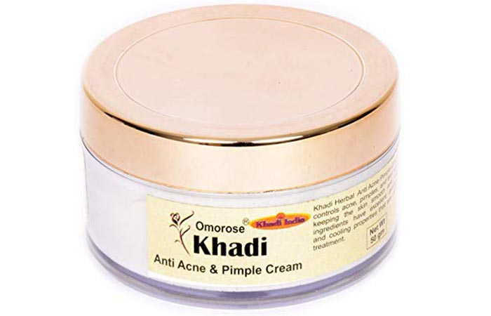 Khadi Omorose Anti Acne and Pimple Cream