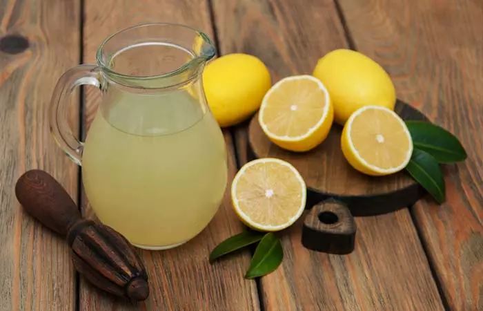 Lemon juice for Jaundice in Hindi
