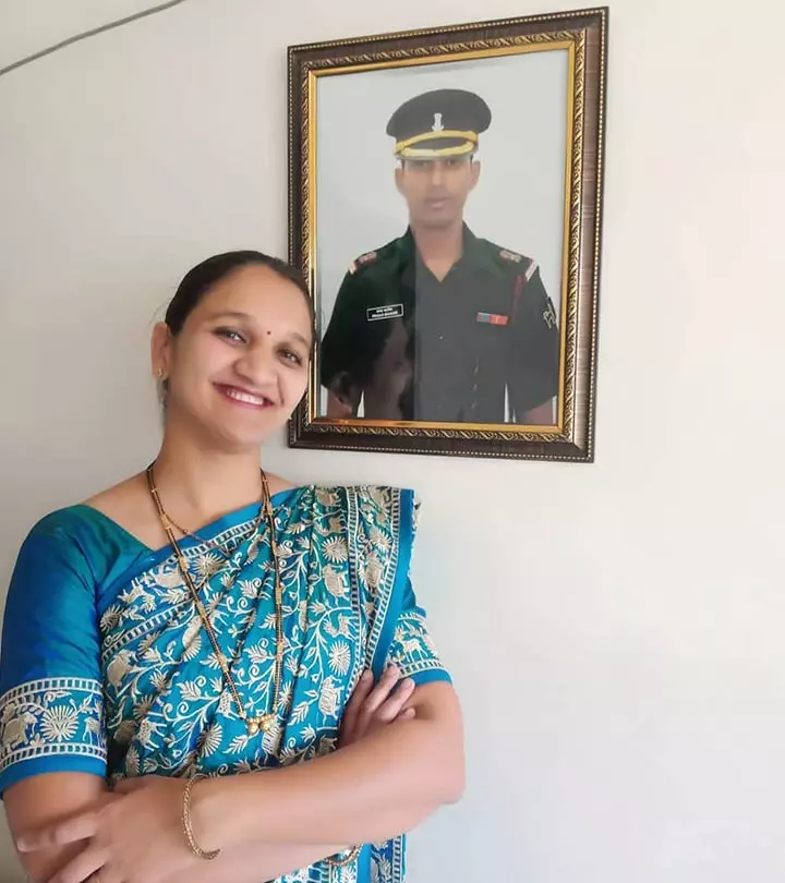 How This Martyr’s Wife Chose To Carry On Her Husband’s Legacy & Join The Army Is A Tribute To Love_image