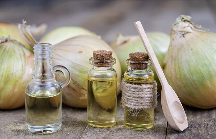 Onion juice in hair care