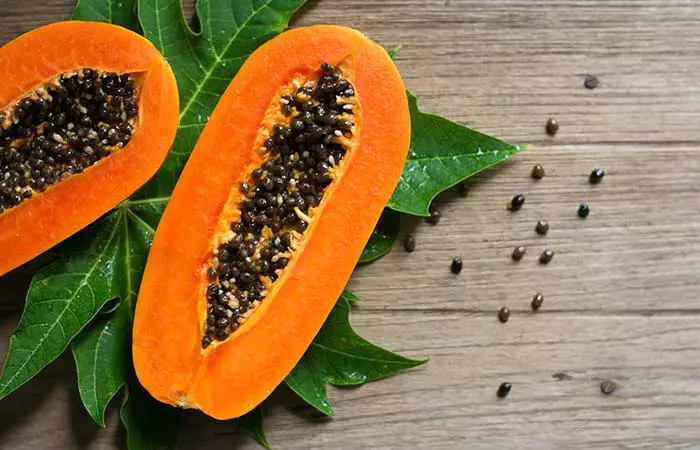 Papaya for white spots treatment in hindi