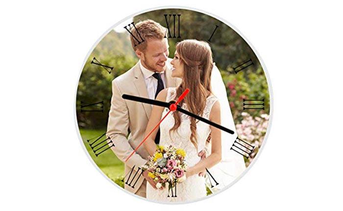 Personalized Clock With Photo