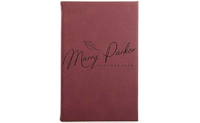 Personalized Leather Journal With Name