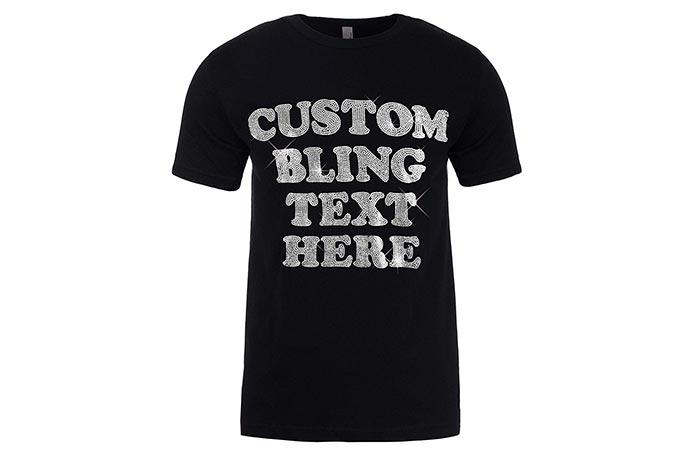 Personalized Sparkly T-Shirt