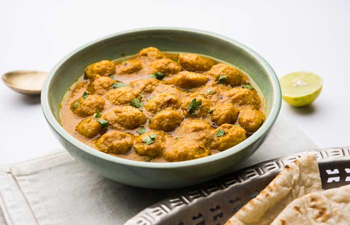 Soybeans-potato curry