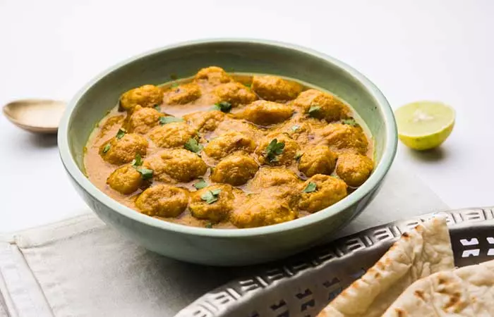 Soybeans-potato curry