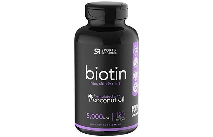 Sports Research Biotin With Organic Coconut Oil