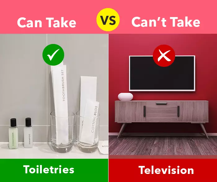 Toiletries Vs Television