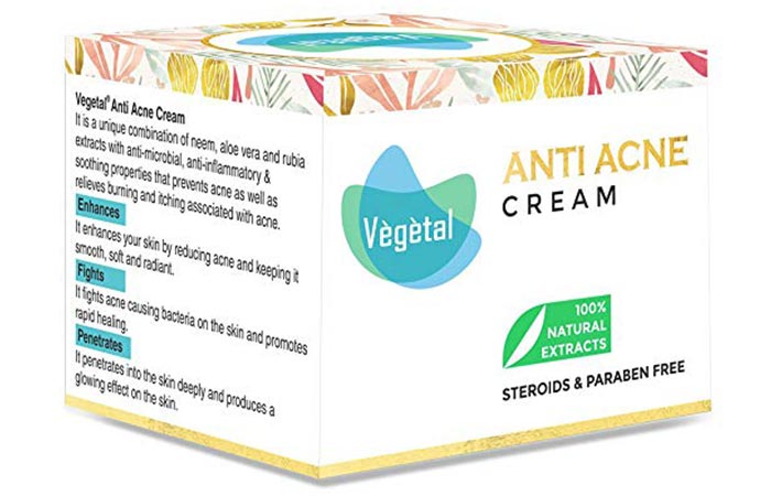 Vegetal Anti Acne Cream