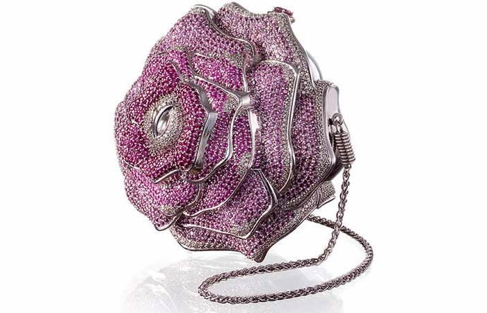 Leiber Precious Rose is an expensive designer handbag