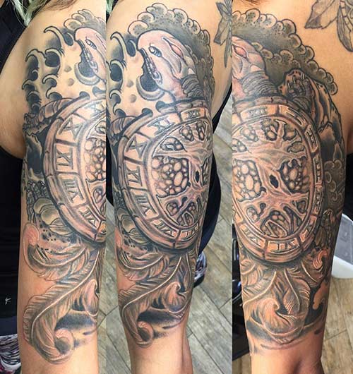 30 Japanese Turtle Tattoo Ideas For Men  Shelled Designs