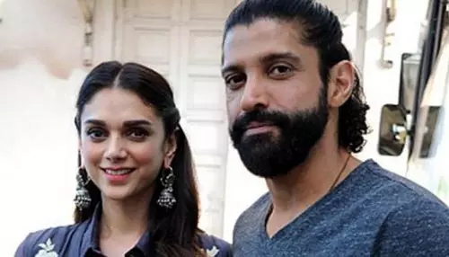 Aditi Rao Hydari And Farhan Akhtar