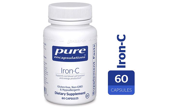 Best Ingredients: Pure Iron-C Encapsulations