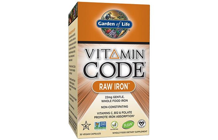 Best Vegan: Garden Of Life Vitamin Code Raw Iron