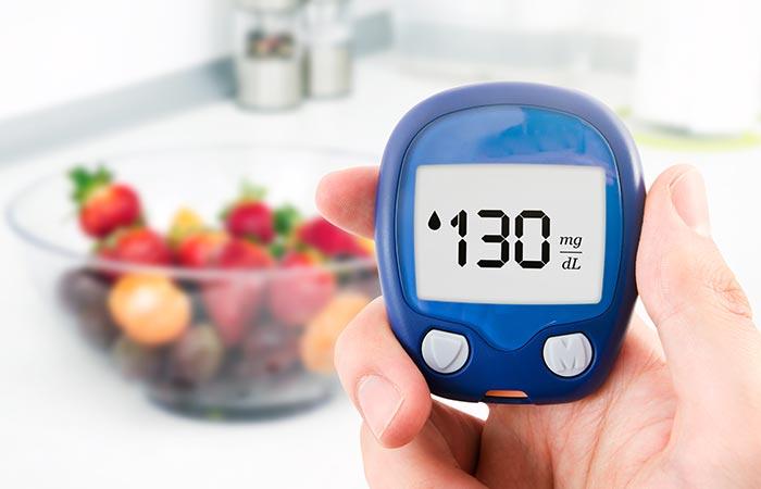 Blood sugar level controlled