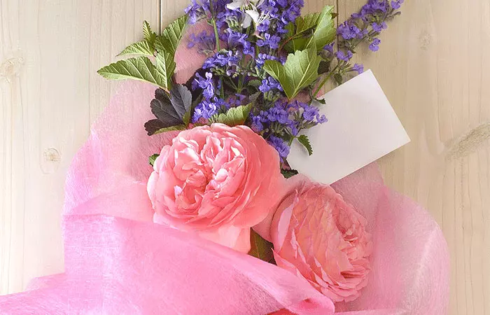 Pink flower bouquet