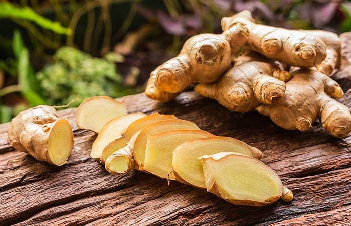 Domestic solution to fever with ginger