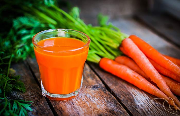 How to Use Carrot Juice in Hindi