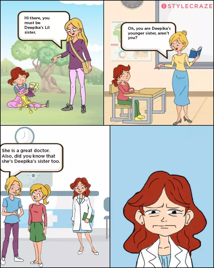 People Recognize You Only Because Of Your Elder Sister