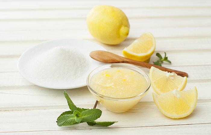 Salt and lemon