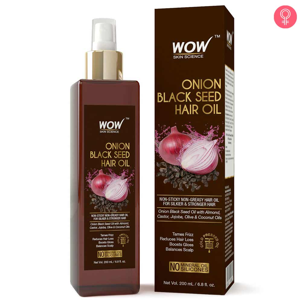WOW Skin Science Onion Black Seed Hair Oil