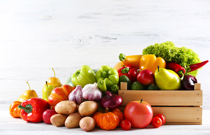 Fresh fruits and vegetables to consume while on the Daniel fast