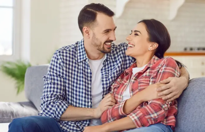 A happy couple