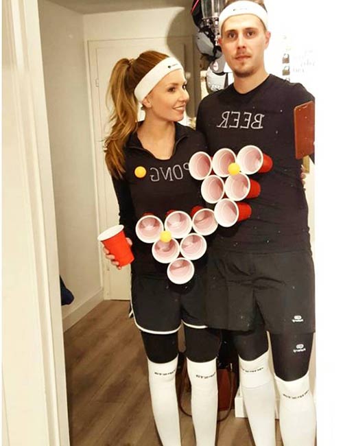 Beer Pong Couples Costume