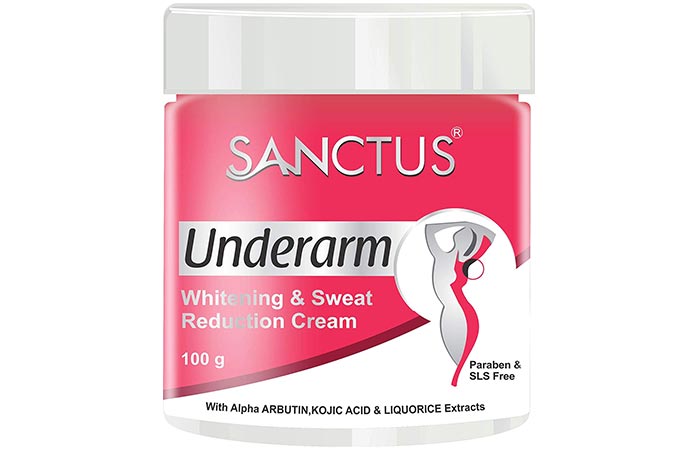Sanctus Underarm Whitening & Sweat Reduction Cream
