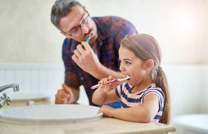 Turn Off The Water Pipe While Brushing