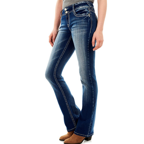 WallFlower Insta Stretch Luscious Curvy Mid-Rise Bootcut Jeans