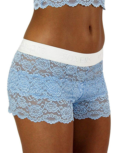 11. Foxers Women's Lace Boxer Briefs