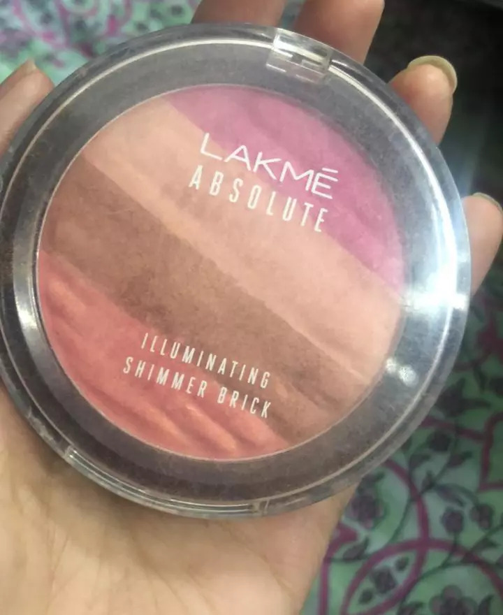 Lakme Absolute Illuminating Blush Shimmer Brick Reviews, Shades