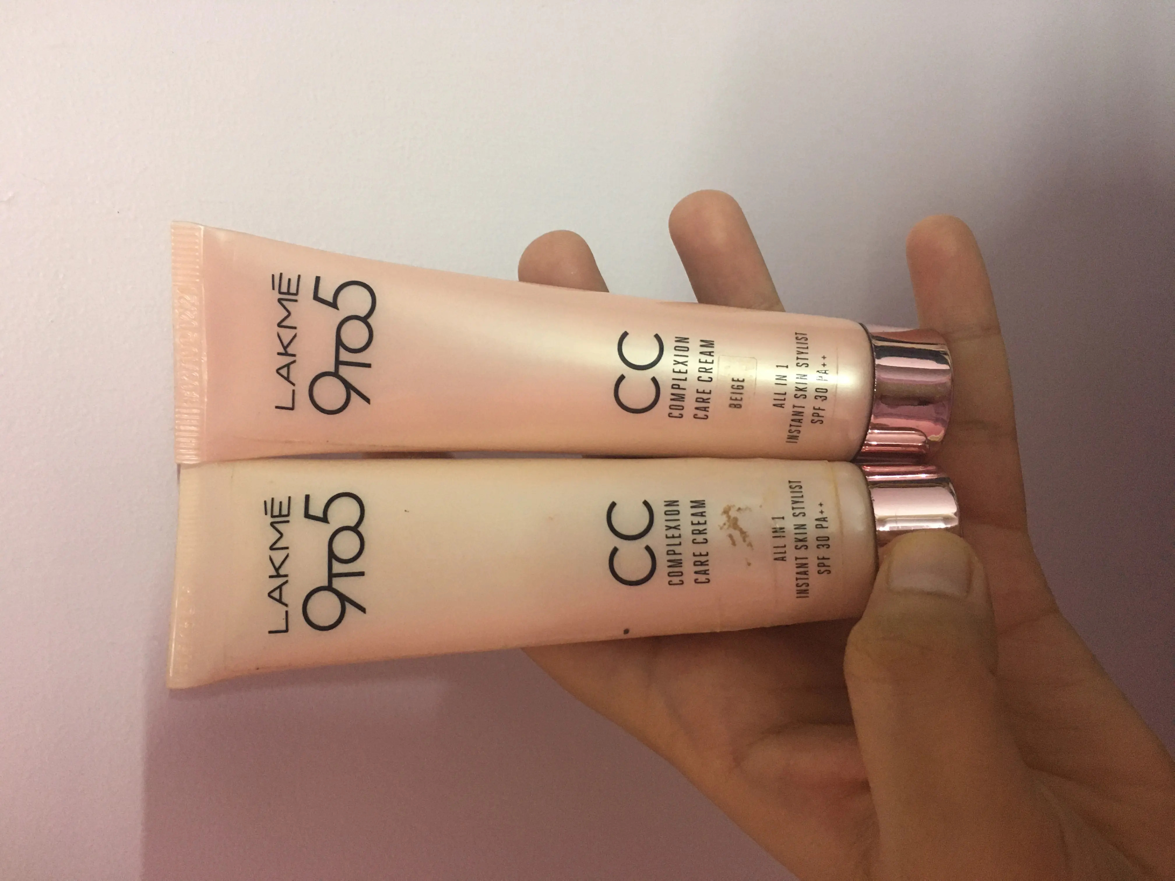 lakme bb and cc cream difference