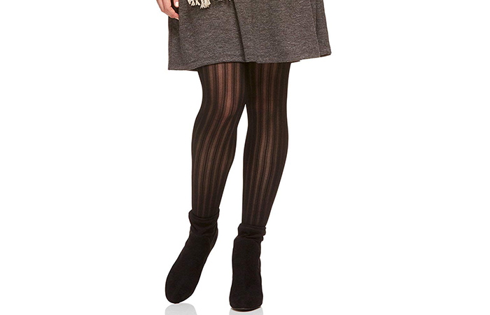 Berkshire The Easy On Vertical Stripe Plus Size Tights