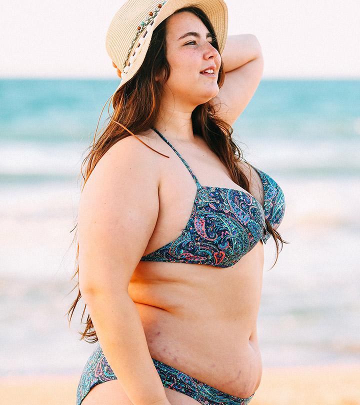 most flattering plus size swimwear