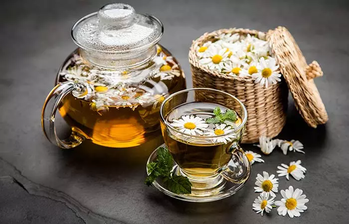 Chamomile for rosacea