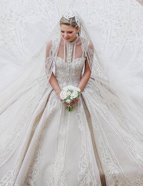 The 10 Most Expensive Wedding Dresses Of All Time - Wedded Wonderland