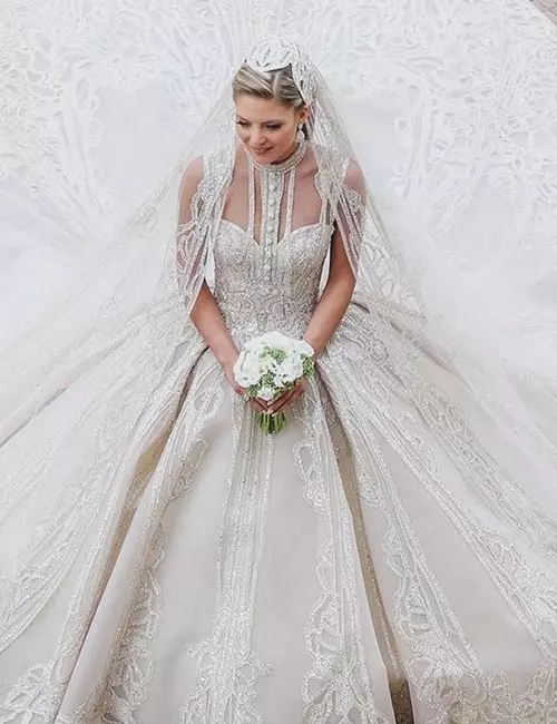 Christina Mourad magical wedding dress is one of the most expensive wedding dresses