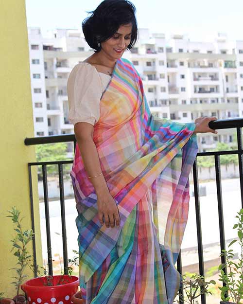 Colors of joy saree