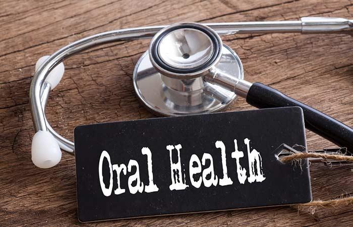 For oral health