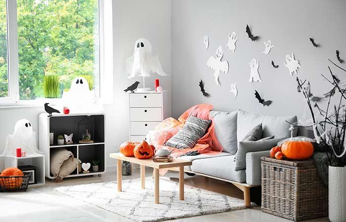 Ghost Lanterns And Wall Stickers