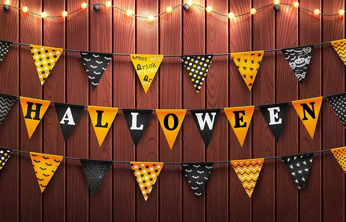 Hang A Halloween Festive Banner