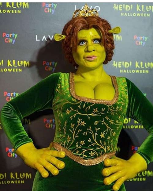 Heidi Klum- Fiona From Shrek