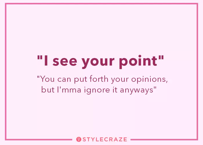 I see your point