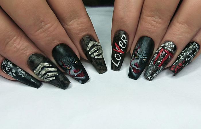 IT Themed Nails