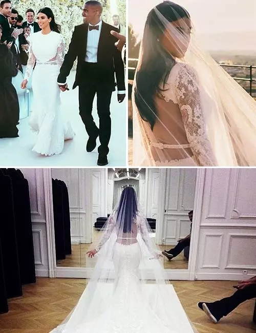 Kim Kardashian's Givenchy wedding gown is one of the most expensive bridal dresses