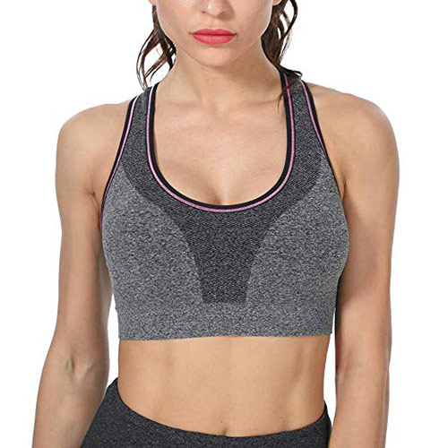 Litthing Women's Racerback Sports Bra