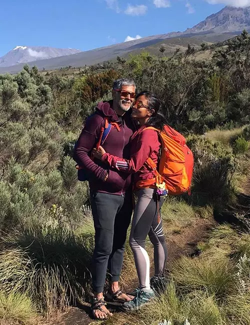 Milind Soman And Ankita Konwar