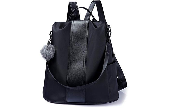 pincnel nylon anti theft rucksack